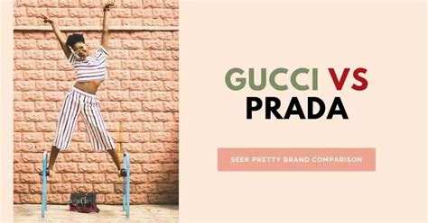 Gucci vs Prada .